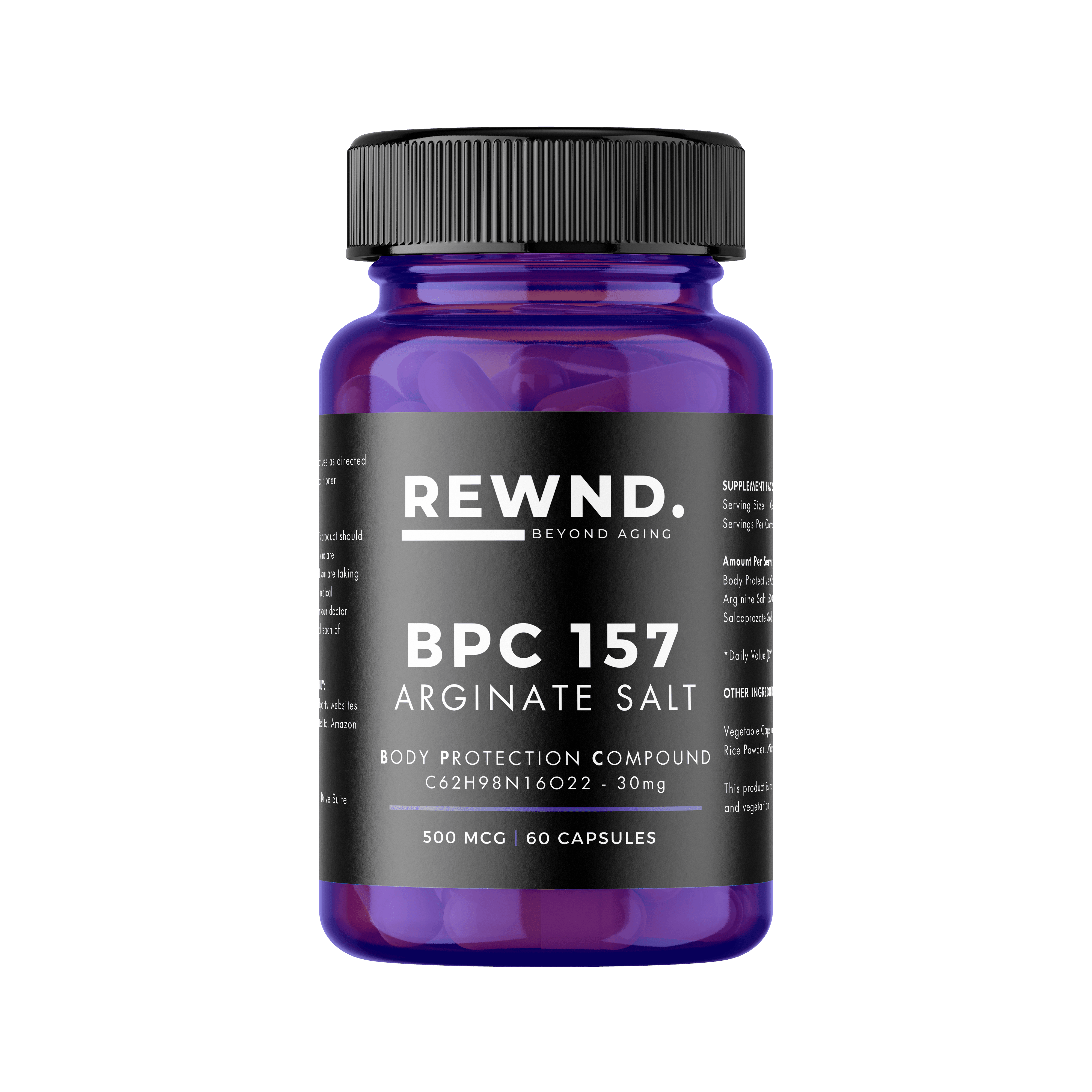 BPC 157 Capsules – 60 x 500mcg - REwnd